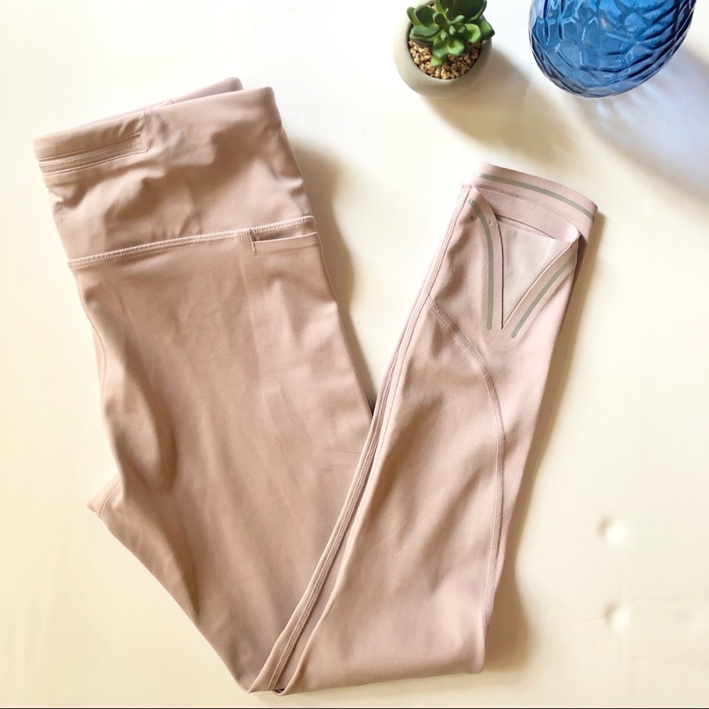 Athleta Run Free 7/8 Legging Light Pink XS - Picture 2 of 7
